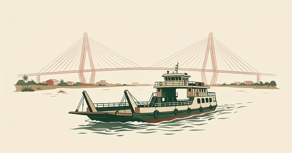 Ảnh minh họa cho bài: Khởi công phần cầu chính của cầu Cát Lái và Long Hưng