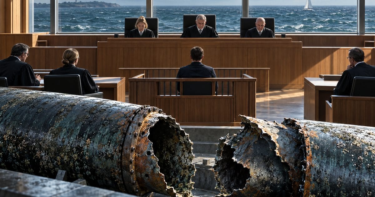 Ảnh minh họa cho bài: Cựu sĩ quan Ukraine ra tòa ở Đức vì bị cáo buộc phá hoại Nord Stream