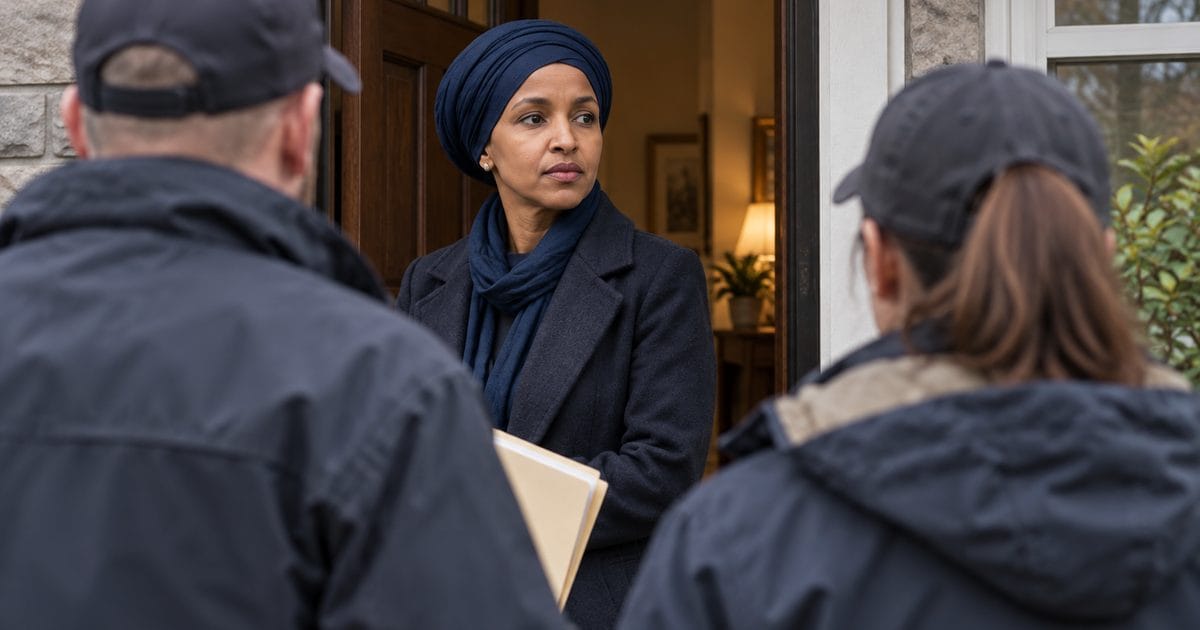 Ảnh minh họa cho bài: Đặc vụ liên bang thu điện thoại của Dân biểu Ilhan Omar, triệu tập người thân
