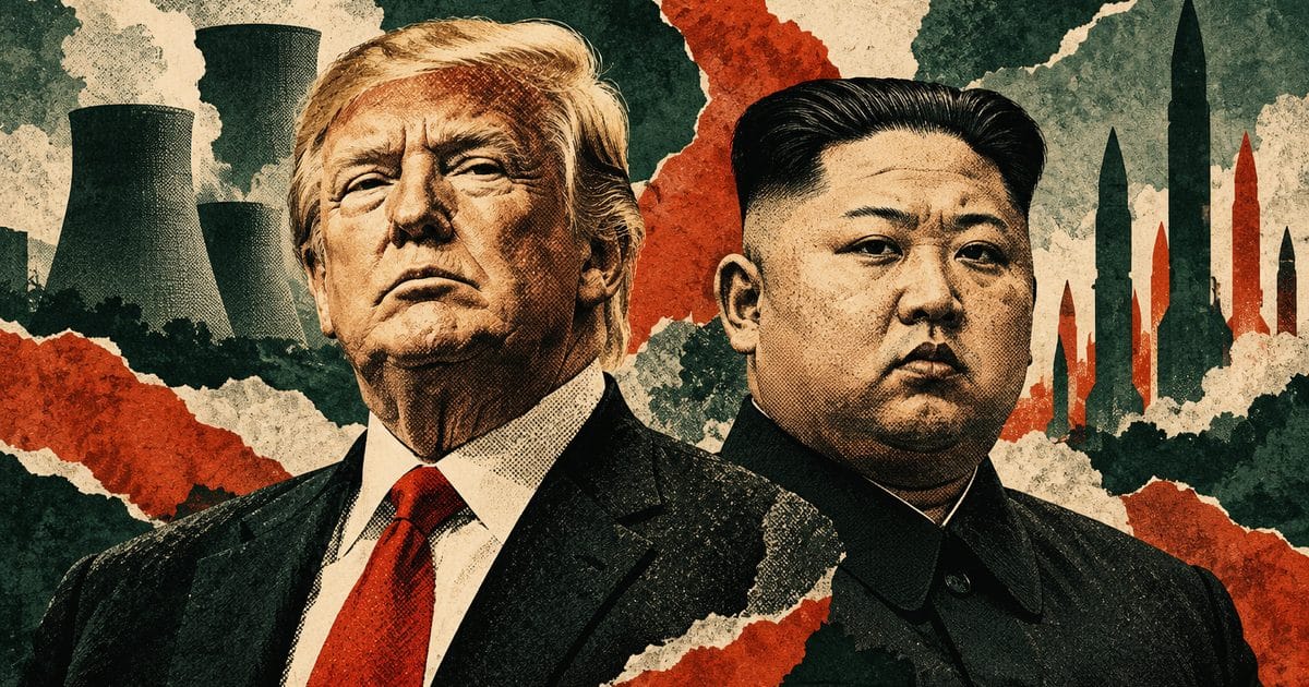 Ảnh minh họa cho bài: Tổng thống Trump nêu lý do Triều Tiên có thể sở hữu vũ khí hạt nhân còn Iran thì không