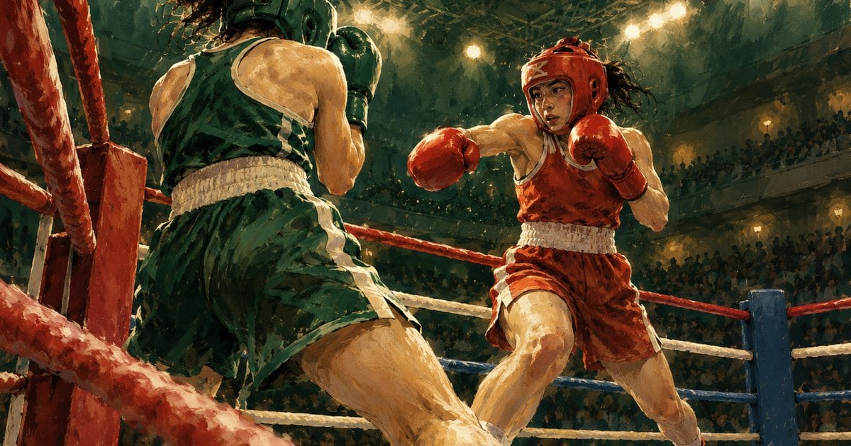 Ảnh minh họa cho bài: Võ sĩ Nguyễn Thị Tâm giành huy chương bạc quyền anh tại ASIAD 20
