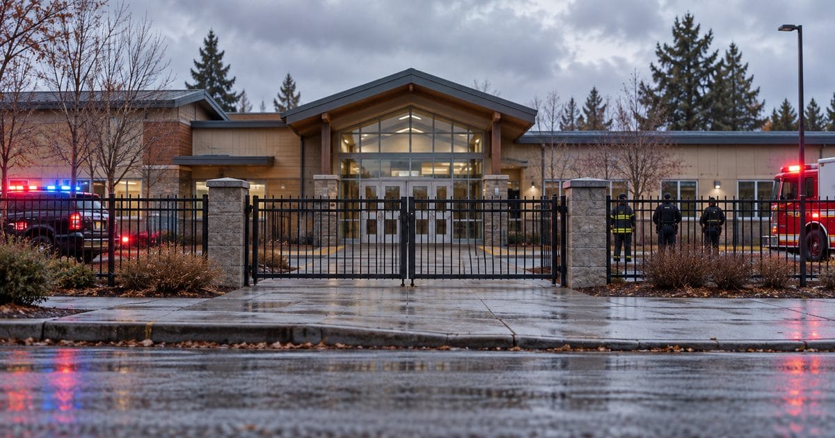 Ảnh minh họa cho bài: Xả súng ở trường tiểu học Oregon khiến ba trẻ em và một giáo viên thiệt mạng