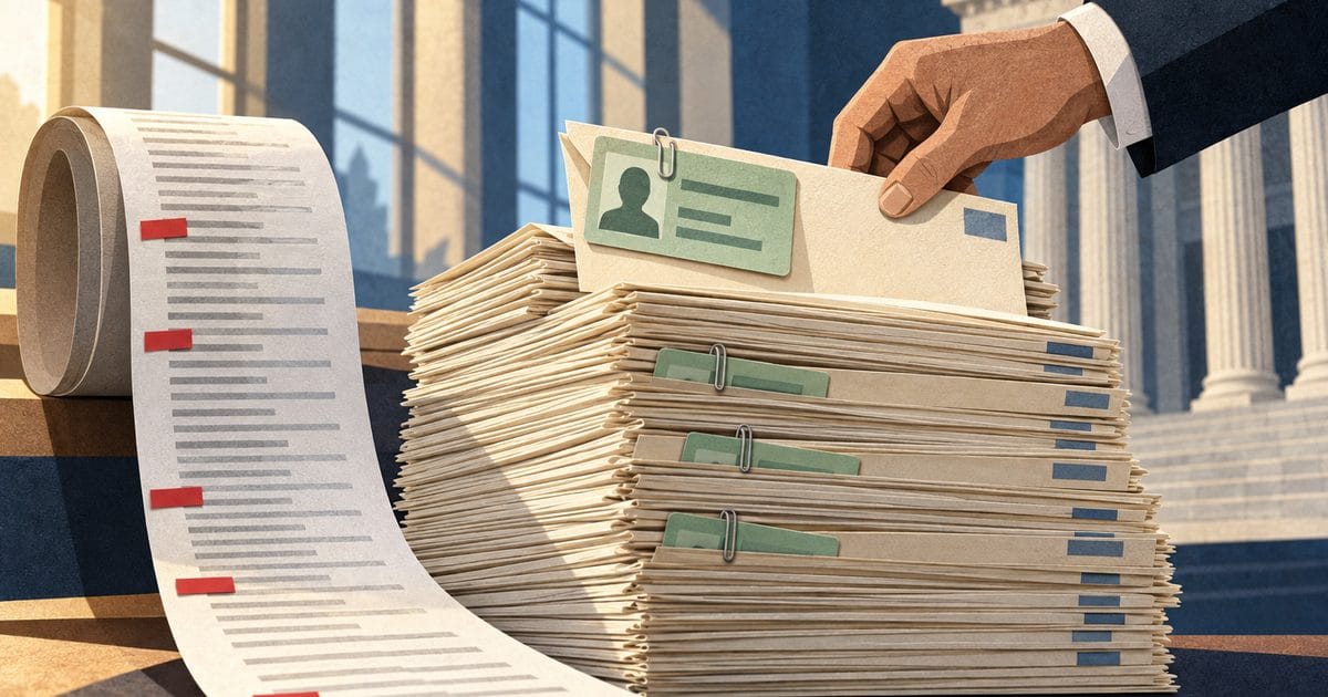 Ảnh minh họa cho bài: Bộ Tư pháp buộc tội 28 người có thẻ xanh ở California khai gian là công dân để đăng ký và đi bầu