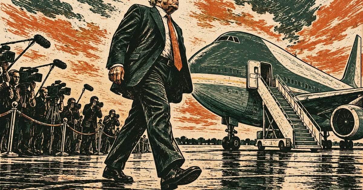 Ảnh minh họa cho bài: Nhà Trắng gạt CNN khỏi nhóm báo chí tháp tùng Tổng thống Trump