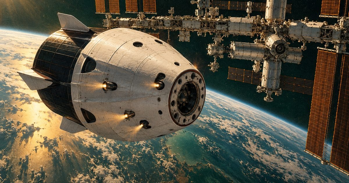 Ảnh minh họa cho bài: SpaceX phóng tàu Crew-13 chở 4 phi hành gia lên Trạm Vũ trụ Quốc tế