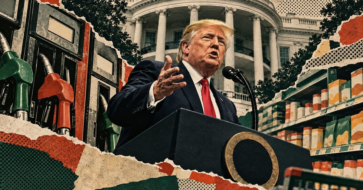 Ảnh minh họa cho bài: Tổng thống Trump tự chấm điểm A+ cho kinh tế dù cử tri bất mãn vì giá cả