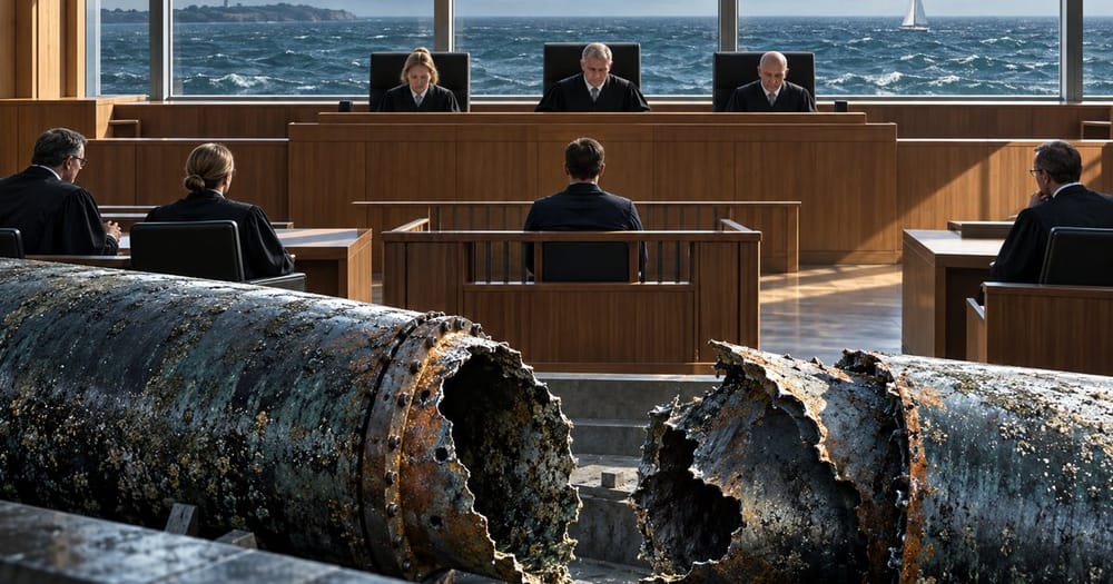 Ảnh minh họa cho bài: Cựu sĩ quan Ukraine ra tòa ở Đức vì bị cáo buộc phá hoại Nord Stream
