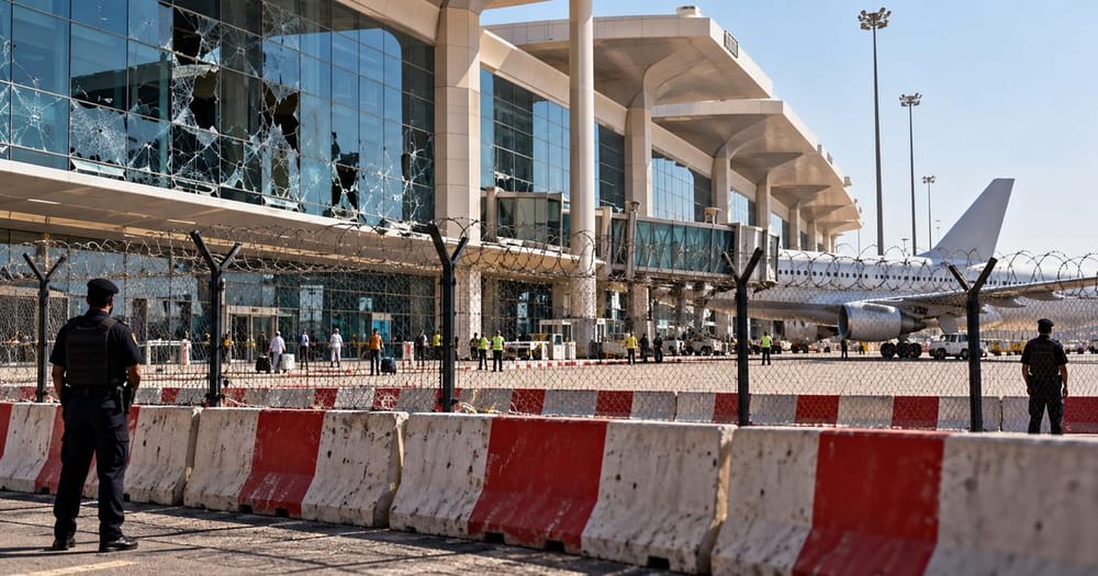 Ảnh minh họa cho bài: Houthi nhận trách nhiệm vụ đánh sân bay Riyadh, Mỹ khuyên công dân thận trọng