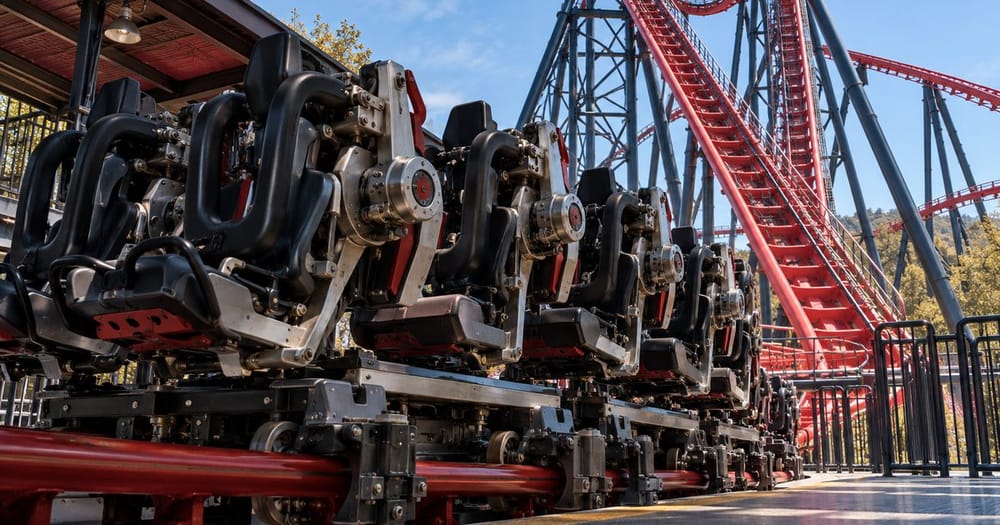 Ảnh minh họa cho bài: Six Flags đóng cửa vĩnh viễn tàu lượn X2 sau các cáo buộc chấn thương não