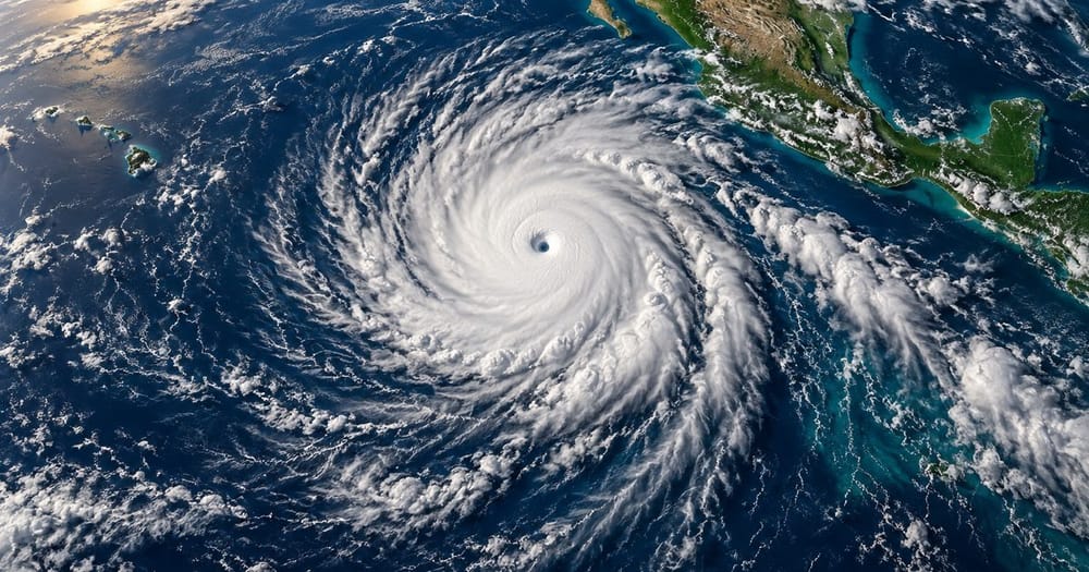 Ảnh minh họa cho bài: El Niño góp phần kéo dài mùa bão Thái Bình Dương đến mức kỷ lục