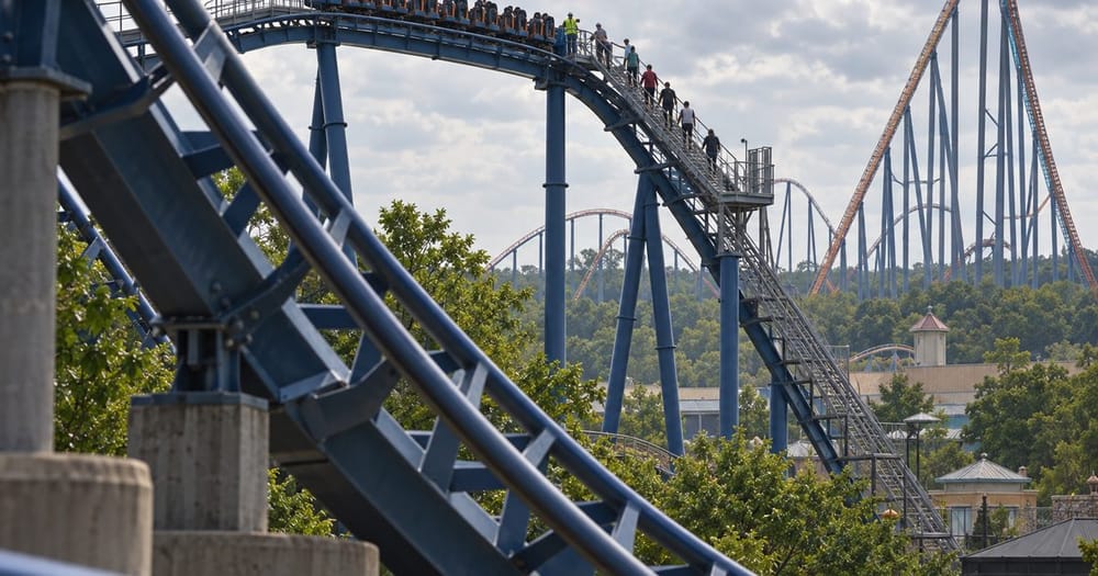Ảnh minh họa cho bài: Một người chết, nhiều người bị thương trong sự cố tại Six Flags Georgia