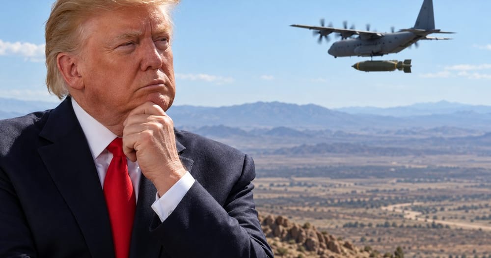 Ảnh minh họa cho bài: Ông Trump nói không cần bom hạt nhân, nhưng chưa cho biết có duyệt dùng MOAB ở Iran