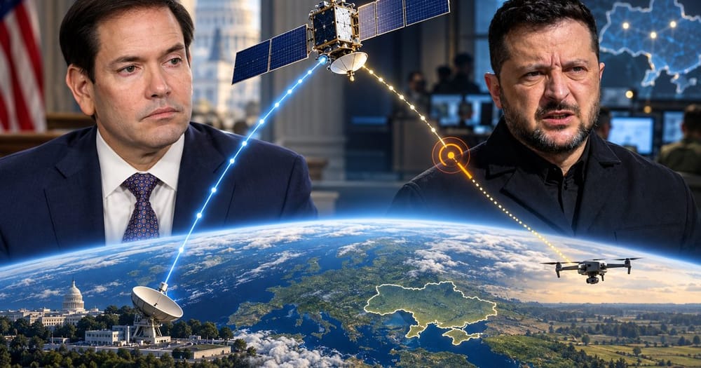 Ảnh minh họa cho bài: Rubio: Ukraine chưa được dùng Starshield để đánh sâu vào Nga