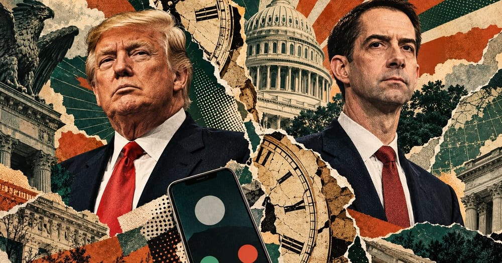 Ảnh minh họa cho bài: Tổng thống Trump công khai số điện thoại của Thượng nghị sĩ Tom Cotton để thúc đẩy dự luật giờ mùa hè